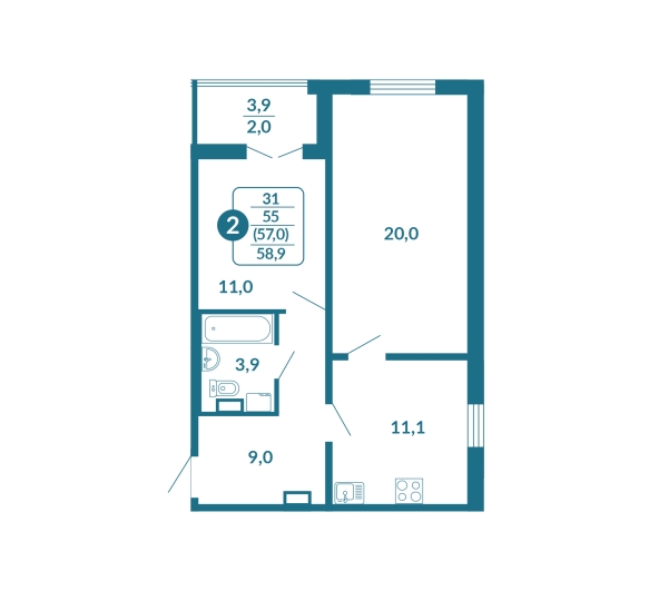 План квартиры
