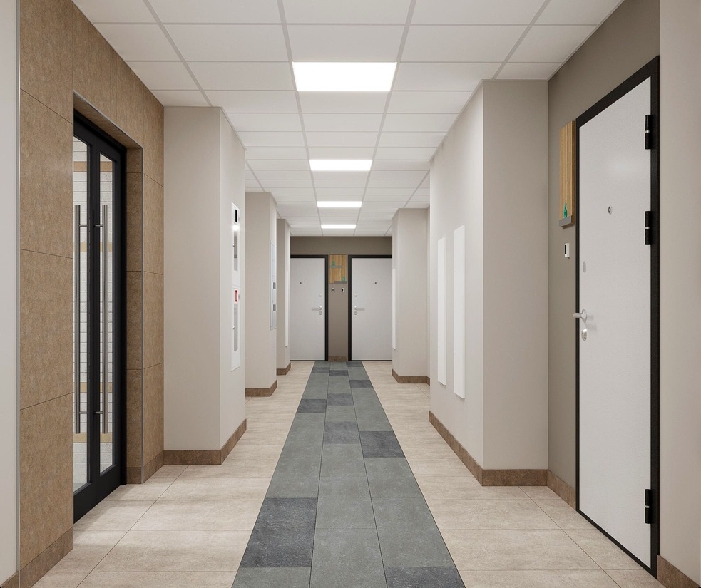 Интерьер подъезда